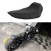 PartzBiz HD: SE-BR260-BLK-Riders Solo Seat for Short Rear Fender Fit For Harley Davidson Softail 2013-2017 Breakout - Black Stitching