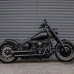 PartzBiz HD: SE-ST260-BK-Riders Diamond Solo Seat for Short Rear Fender Fit For Harley Davidson Softail 2018-2025 Breakout & Fat Boy - Black Stitching / 2018-2025 Fat Boy & Breakout
