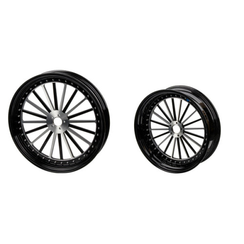 PartzBiz HD: WHL-18RF-BB-3D Forged Spoke Rivet Wheel For Harley Davidson 2018+ Softail Models - 18x5.5
