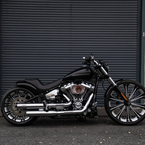 PartzBiz HD: WHL-BR23-BKW-3D Forged Ape Wheels For Harley Sotail Softail Models - 23x3.75 PartzBiz HD: WHL-BR23-BKW-3D Forged Ape Wheels For Harley Sotail Softail Models - 23x3.75