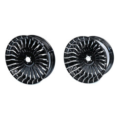 PartzBiz HD WHL-FB18-1 - 3D Blade Forged Wheels with Hubs For 2018+ Harley Softail Models - 18x4.25 PartzBiz HD WHL-FB18-1 - 3D Blade Forged Wheels with Hubs For 2018+ Harley Softail Models - 18x4.25