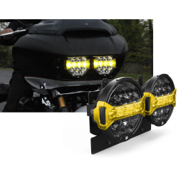 PartzBiz HD DNL.D14.10100.K - DENALI D14 Destroyer Headlight Kit ('15-'23 Street Glide)