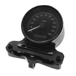 PartzBiz HD UN-IN-80-M - Adjustable HD Gauge Mount (Dyna, FXR, Sportster) (Machine)