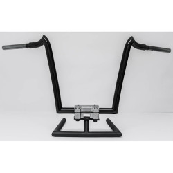 PartzBiz HD 1RENEGADE14SB - KST Kustoms Satin Black 14” Renegade Handlebars Bars Harley FLTR Softail Dyna XL