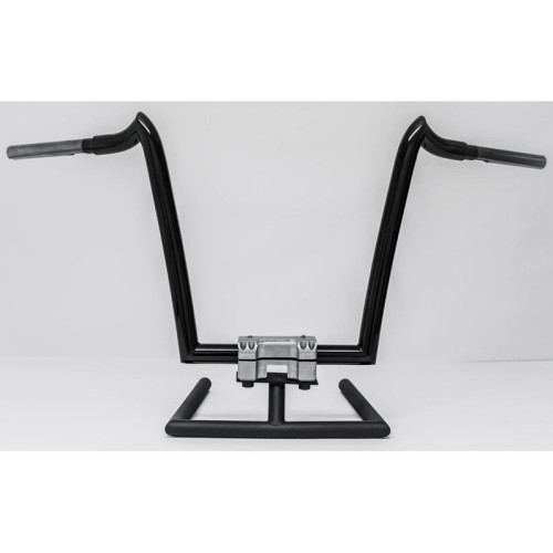 PartzBiz HD: 3470269-KST Kustoms Satin Black 14” Renegade Handlebars Bars Harley FLTR Softail Dyna XL