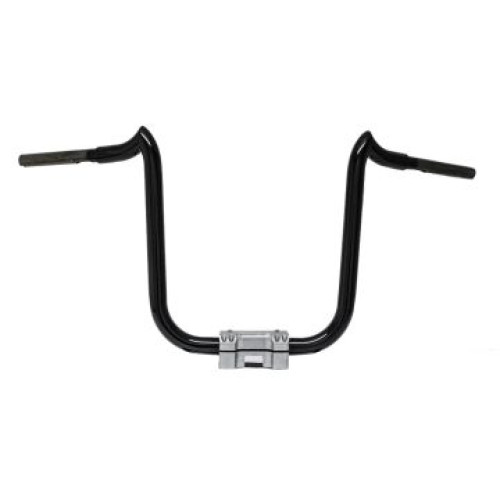 PartzBiz HD: 3470463-KST Kustoms Gloss Black 16” Double Trouble Handlebars Bars Harley FLTR Softail PartzBiz HD: 3470463-KST Kustoms Gloss Black 16” Double Trouble Handlebars Bars Harley FLTR Softail