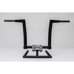 PartzBiz HD PATHFINDER1RG10GB - KST Kustoms Gloss Black 10” Pathfinder Handlebars Bars Harley Road King Glide FL