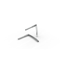 PartzBiz HD PATHFINDERST14GB - KST Kustoms Gloss Black 14” Pathfinder Handlebars Bars Harley Softail 1.25” 1.5”