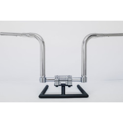 PartzBiz HD PIONEER125RG12P - KST Kustoms Polished 12” Pioneer Handlebars Bars Harley Road King Glide Bagger