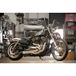 PartzBiz HD 005-4580199 - Two Brothers Racing Comp S Stainless 2-1 Exhaust Pipe System Harley Sportster