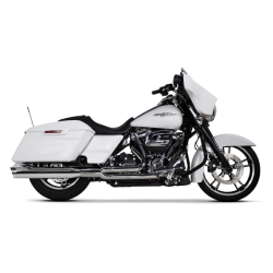 PartzBiz HD 005-4870199 - Two Brothers Stainless Shorty 2 Into 1 2-1 Exhaust Header Pipes Harley Touring