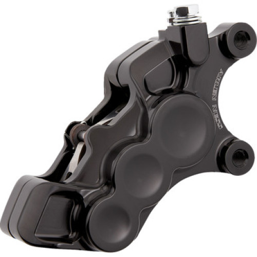 PartzBiz HD: 3486518-Arlen Ness 6 Piston Bore Caliper Black Front Left 11.8” Harley Big Twin XL 06-21