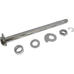PartzBiz HD 0214-1967 - Drag Specialties Chrome Steel Rear Axle Spacer Kit Package 09-13 Harley Touring PartzBiz HD 0214-1967 - Drag Specialties Chrome Steel Rear Axle Spacer Kit Package 09-13 Harley Touring