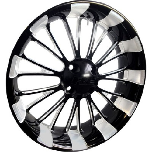 PartzBiz HD: 3481799-RC Components Machined Black Dynasty 18 x 5.50 Rear Rim Wheel 2009+ Harley Trike