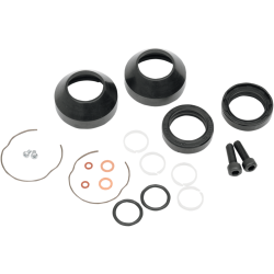 PartzBiz HD 0403-0046 - Front End Fork Leg Rebuild Seals Boots Kit 35mm Harley Sportster Big Twin 75-83 PartzBiz HD 0403-0046 - Front End Fork Leg Rebuild Seals Boots Kit 35mm Harley Sportster Big Twin 75-83