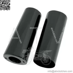 PartzBiz HD 0411-0045 - +2” 2 Over Black Fork Tube Slider Covers Cowbells Harley Touring Softail 80-17 PartzBiz HD 0411-0045 - +2” 2 Over Black Fork Tube Slider Covers Cowbells Harley Touring Softail 80-17
