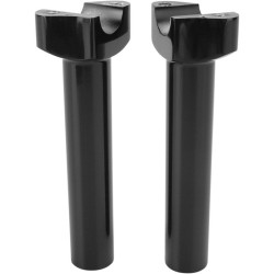 PartzBiz HD 0602-0406 - Drag Specialties Straight Black 6 1/2” Handlebar Risers Harley Softail Dyna XL PartzBiz HD 0602-0406 - Drag Specialties Straight Black 6 1/2” Handlebar Risers Harley Softail Dyna XL