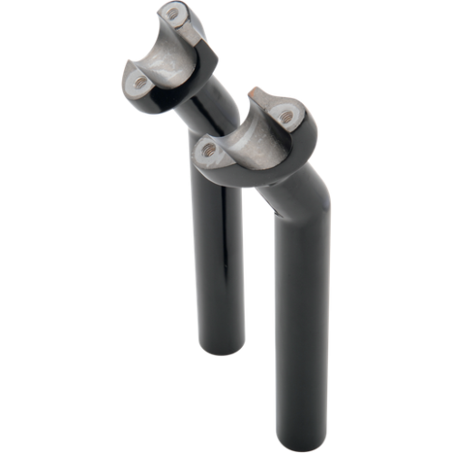 PartzBiz HD: 3472666-Drag Specialties Black Pullback Handlebar Risers 8 1/2” Harley Dyna Softail XL