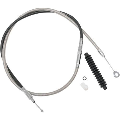 PartzBiz HD: 3474232-High-Efficiency 52 3/4” Braided Stainless Clutch Cable 38619-86 Harley Sportster