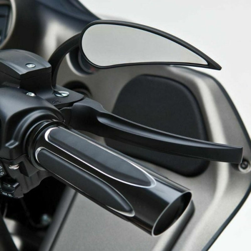 PartzBiz HD: 3442775-ชุดปลอกแฮนด์ Arlen Ness Deep Cut Black Soft Touch Comfort Grips Harley Custom