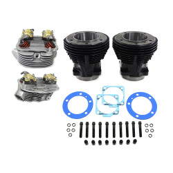 PartzBiz HD 10-1345 - 86.5” 3 1/2” Big Bore Cylinder Head Engine Motor Kit Harley Shovelhead Panhead PartzBiz HD 10-1345 - 86.5” 3 1/2” Big Bore Cylinder Head Engine Motor Kit Harley Shovelhead Panhead