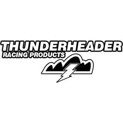 PartzBiz HD 1022 - Chrome Thunderheader 2 into 1 2:1 Full Exhaust System Pipe 1993-1998 Harley Dyna