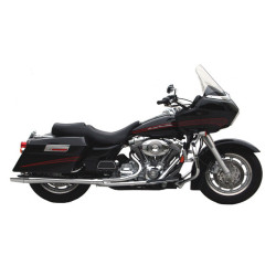PartzBiz HD 1074S - Thunderheader Chrome 2 into 1 Exhaust System Harley Touring 2010-2016
