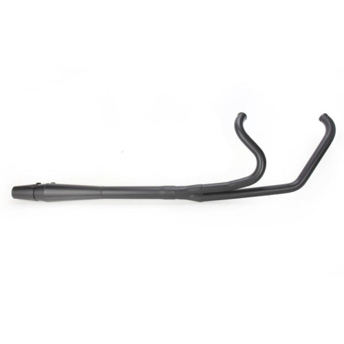 PartzBiz HD: 3470114-Thunderheader Black 2 into 1 Exhaust Header Pipe System Harley Touring 2010-2016