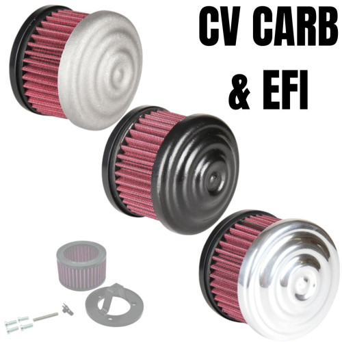 PartzBiz HD: 3441147-TC Bros. Ripple Polished Air Cleaner HD CV Carbs & EFI PartzBiz HD: 3441147-TC Bros. Ripple Polished Air Cleaner HD CV Carbs & EFI