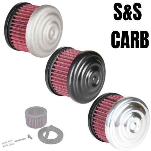 PartzBiz HD: 3441165-TC Bros. Ripple Polished Air Cleaner S&S Super E & G Carbs PartzBiz HD: 3441165-TC Bros. Ripple Polished Air Cleaner S&S Super E & G Carbs