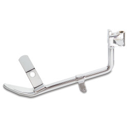 PartzBiz HD 11-023 - Arlen Ness 1” Lowered Kickstand Chrome Steel Harley Softail Dyna 99-17