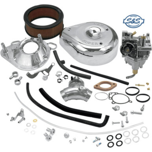 PartzBiz HD: 3453502-S&S Super G Carb Carburetor Kit 1993-1999 Harley Evolution EVO Big Twin 11-0434
