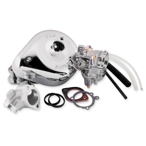 PartzBiz HD: 3452276-S&S Super E Shorty Carb Carburetor Intake Manifold Kit 04-06 Harley Sportster XL PartzBiz HD: 3452276-S&S Super E Shorty Carb Carburetor Intake Manifold Kit 04-06 Harley Sportster XL