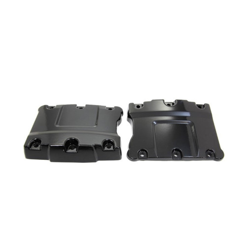 PartzBiz HD: 3454677-Gloss Powder Black Upper Top Rocker Box ชุดกล่อง Harley Big Twin Cam 1999-2017 PartzBiz HD: 3454677-Gloss Powder Black Upper Top Rocker Box ชุดกล่อง Harley Big Twin Cam 1999-2017