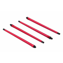 PartzBiz HD 11-9715 - Sifton Red Taper Lite Adjustable Pushrods Set Harley Twin Cam Softail Touring
