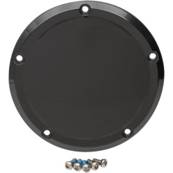 PartzBiz HD 1107-0556 - Drag Specialties Gloss Black Derby Cover Transmission Accent 16+ Harley Touring PartzBiz HD 1107-0556 - Drag Specialties Gloss Black Derby Cover Transmission Accent 16+ Harley Touring