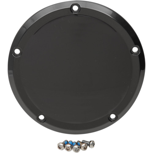 PartzBiz HD: 3462607-Drag Specialties Gloss Black Derby Cover Transmission Accent 16+ Harley Touring PartzBiz HD: 3462607-Drag Specialties Gloss Black Derby Cover Transmission Accent 16+ Harley Touring