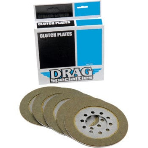 PartzBiz HD: 3467939-Drag Specialties Aramid Clutch Friction Plates Kit 5 Harley Big Twin 37930-68 PartzBiz HD: 3467939-Drag Specialties Aramid Clutch Friction Plates Kit 5 Harley Big Twin 37930-68
