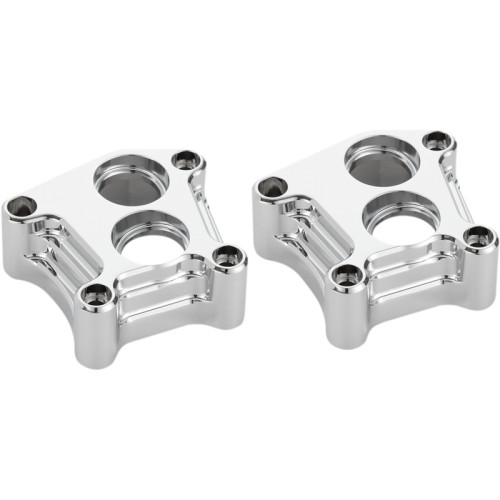 PartzBiz HD: 3442521-Arlen Ness 10 Gauge Chrome Billet Lifter Tappet Block Cover Harley Big Twin Cam