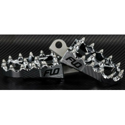PartzBiz HD 122-8060 - Flo Moto Chrome Aluminum Motorcycle MX Platform Foot Pegs Pair Set Harley Custom PartzBiz HD 122-8060 - Flo Moto Chrome Aluminum Motorcycle MX Platform Foot Pegs Pair Set Harley Custom