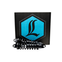 PartzBiz HD 1310-1097 - Legend Revo Dyna Coil Suspension Black 14” Heavy Duty Shocks Harley 91-17 Dyna PartzBiz HD 1310-1097 - Legend Revo Dyna Coil Suspension Black 14” Heavy Duty Shocks Harley 91-17 Dyna