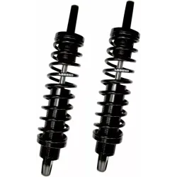 PartzBiz HD 1310-1115 - Legend Revo Coil Suspension 12” Black Heavy Duty Adjustable Shocks Harley 04+ XL