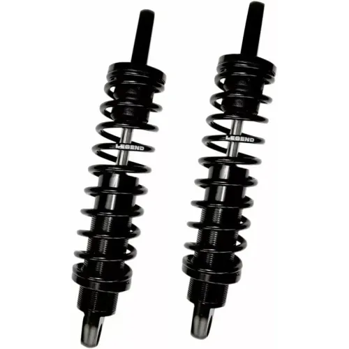 PartzBiz HD: 3468902-Legend Revo Coil Suspension 12” Black Heavy Duty Adjustable Shocks Harley 04+ XL