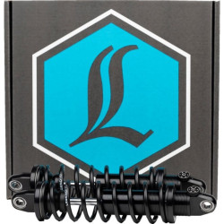 PartzBiz HD 1310-1120 - Legend Revo-A Coil Suspension 14” Black Standard Adjustable Shocks Harley 04+ XL