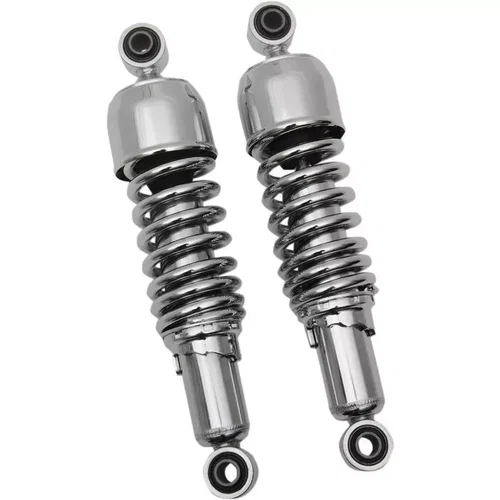 PartzBiz HD: 3448072-Drag Specialties Chrome 13” Replacement Nitrogen Shock Absorbers Harley Touring PartzBiz HD: 3448072-Drag Specialties Chrome 13” Replacement Nitrogen Shock Absorbers Harley Touring