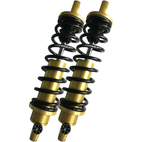 PartzBiz HD: 3469044-Legend Revo-A Coil Suspension 12” Standard Gold Adjustable Shocks Harley 04+ XL PartzBiz HD: 3469044-Legend Revo-A Coil Suspension 12” Standard Gold Adjustable Shocks Harley 04+ XL