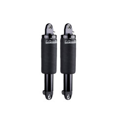 PartzBiz HD 1311-0106 - Legend Air-A Ride Suspension 12 13” Shocks Adjustable Anodized Harley 06-17 Dyna