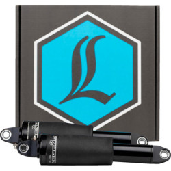 PartzBiz HD 1311-0107 - Legend Air Ride Suspension 12 13” Shocks Adjustable Anodized Harley 07-17 V-Rod