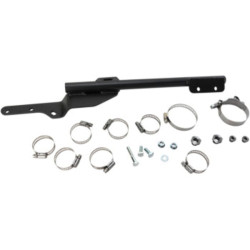 PartzBiz HD 13311R - Bassani Chrome Road Rage 2 Into 1 Megaphone Exhaust System Harley Dyna FXD 91-05