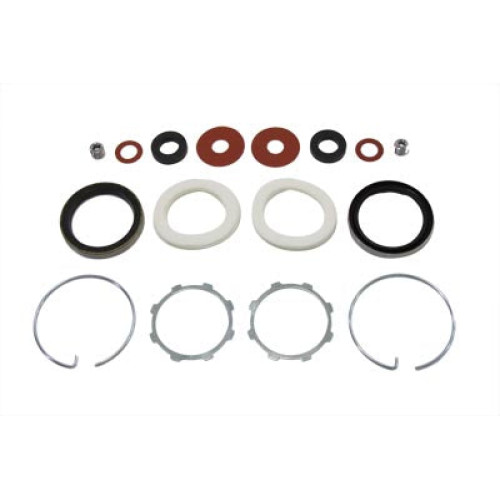 PartzBiz HD: 3449987-Deluxe 41mm Fork Seal Complete Rebuild Kit Harley Electra Glide FL 1949-1976 PartzBiz HD: 3449987-Deluxe 41mm Fork Seal Complete Rebuild Kit Harley Electra Glide FL 1949-1976